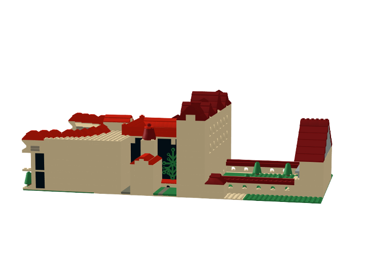 Domus Augustana from BrickLink Studio [BrickLink]