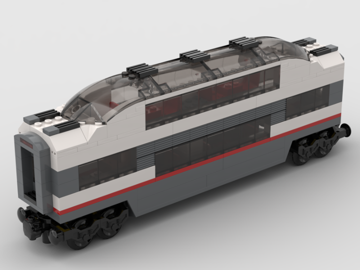 60051 Speed Train Extra Dining Wagon from BrickLink Studio