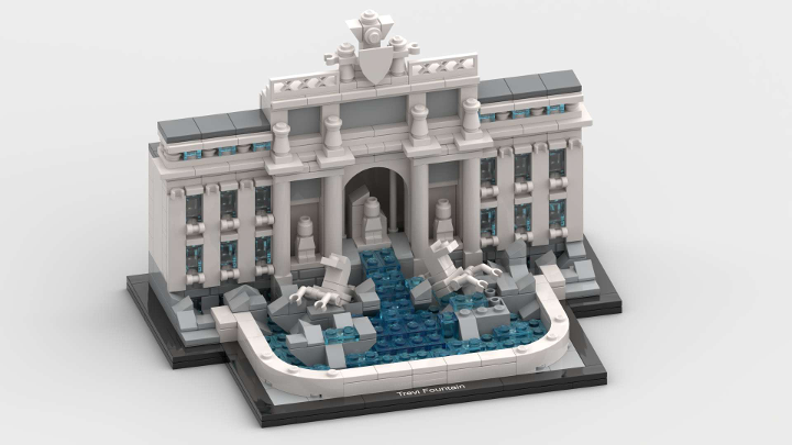 acceptabel Shipwreck turnering LEGO Architecture 21020 - Trevi Fountain from BrickLink Studio