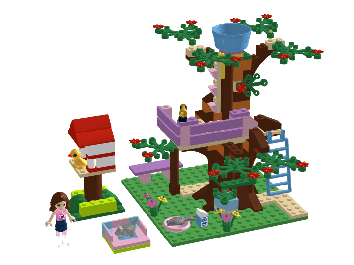 3065 Olivia s Tree House from BrickLink Studio BrickLink