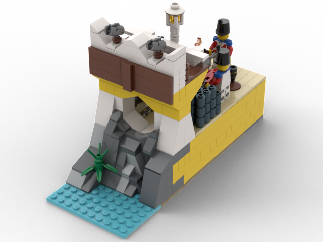 Rock & Turret ad on One from BrickLink Studio [BrickLink]