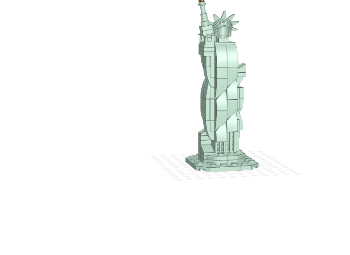 lego statue of liberty bricklink