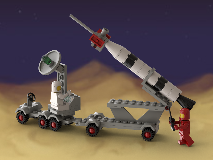 Lego classic space store rocket