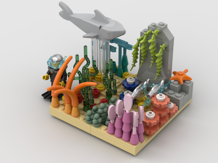 Coral Reef from BrickLink Studio [BrickLink]