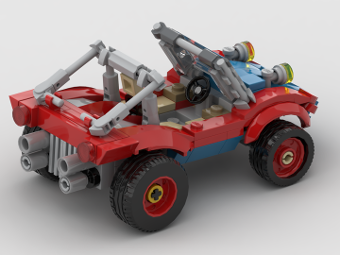 lego spider mobile