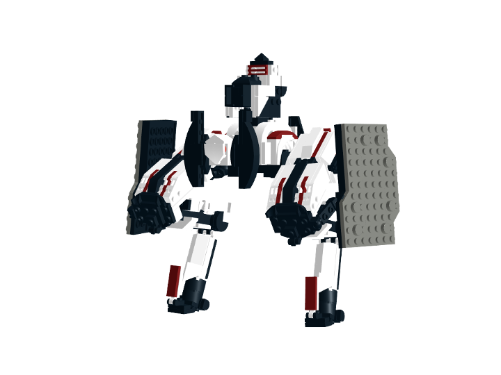 Warframe Isolator Bursa from BrickLink Studio [BrickLink]