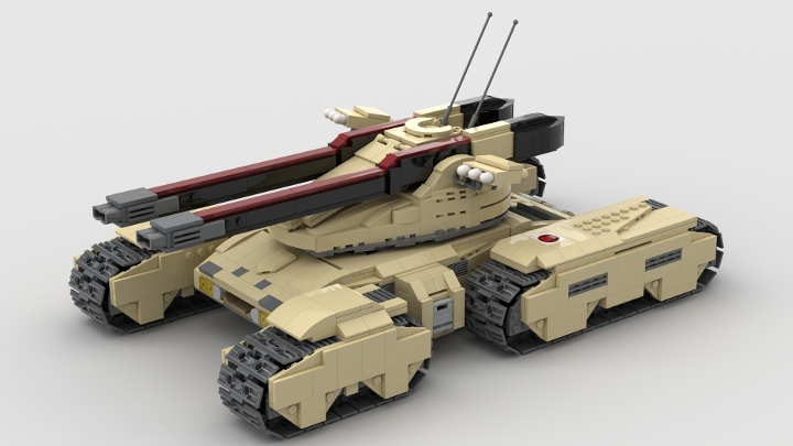 GDI Mammoth Tank from BrickLink Studio