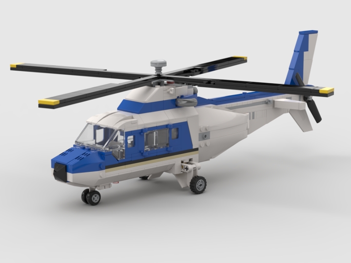 Helicopter (Jurassic Park) from BrickLink Studio