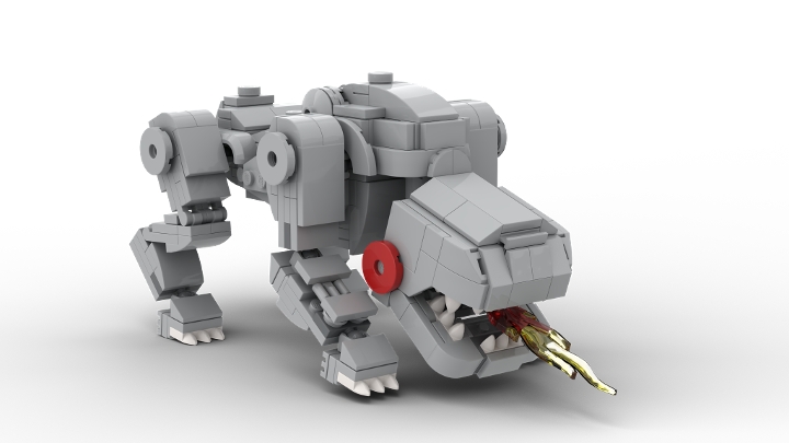 Panzerhund "Brickheadz" from BrickLink Studio