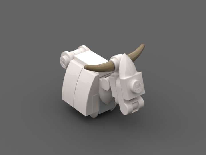 minecraft lego goat