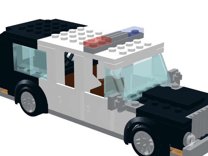 Police Truck from BrickLink Studio [BrickLink]