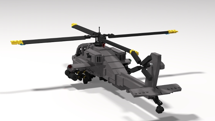 lego apache longbow helicopter