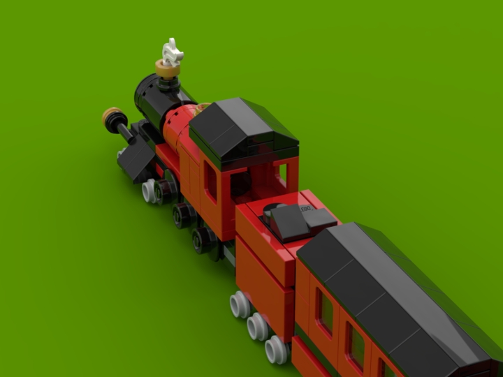 LEGO MOC Nanoscale Hogwarts by satch07