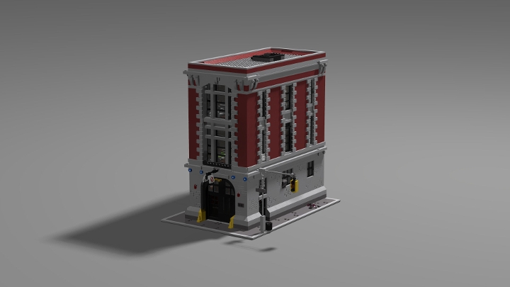 Lego ghostbusters firehouse store bricklink