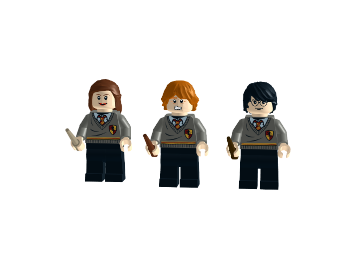 Harry Potter main characters from BrickLink Studio [BrickLink]