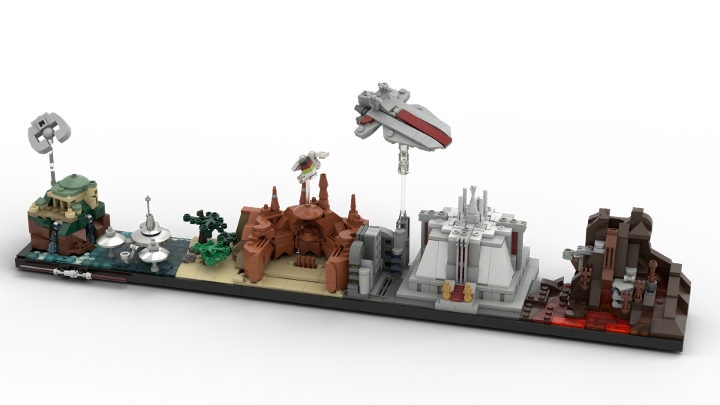 Lego star wars discount skyline