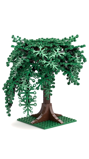 Weeping Willow from BrickLink Studio BrickLink