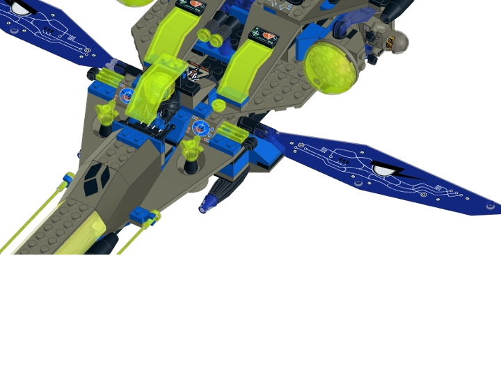 6969 Insectoids Celestial Stinger R fuselege_001 from BrickLink
