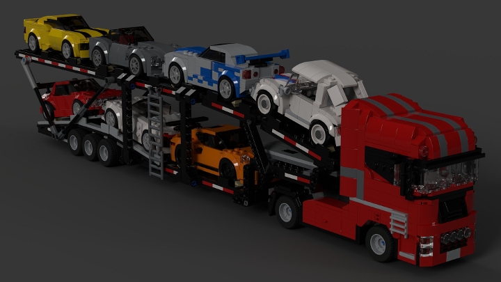 Lego speed 2024 champions transporter