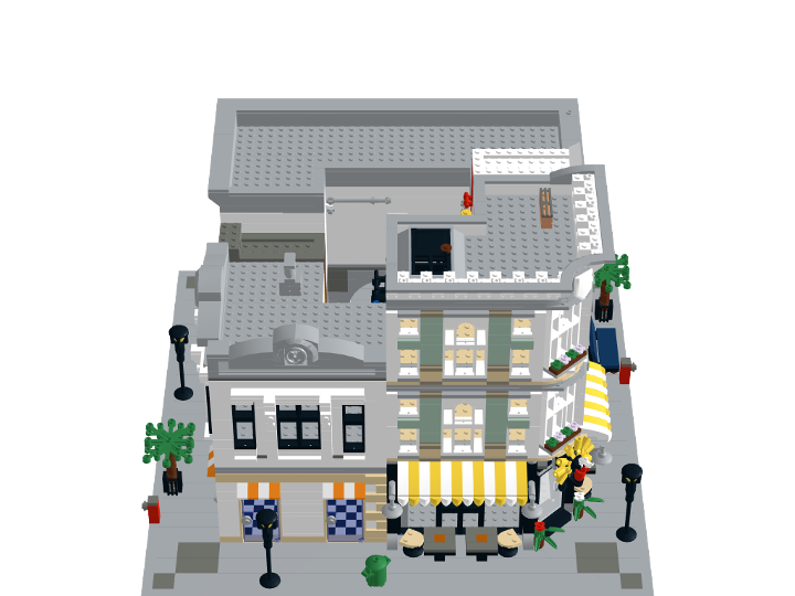 bricklink modular buildings