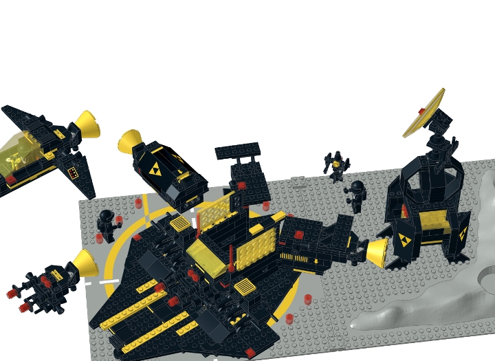 497 Blacktron Galaxy Explorer classic landing zone_005 from