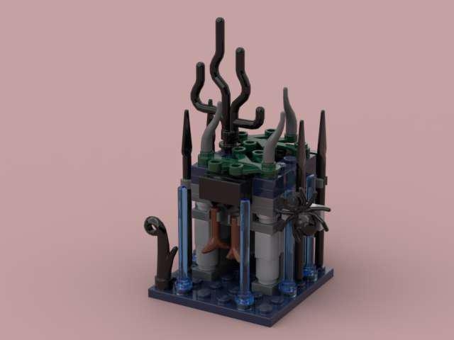 LEGO Stranger - Upside Down Castle Byers from BrickLink Studio