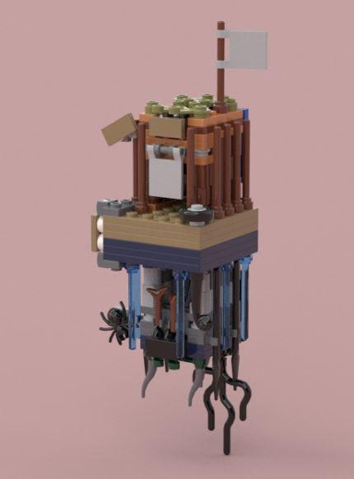 Stranger things lego online castle byers