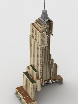 Architecture Empire State Building, New York, Kit di Modellismo