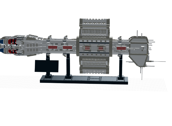 Omega Class Destroyer v1.2.37.9 from BrickLink Studio BrickLink