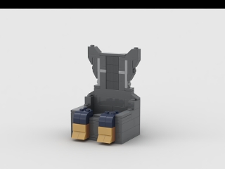 lego thanos throne