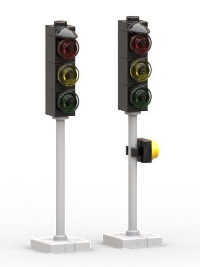 40311 xtra Traffic Lights from BrickLink Studio [BrickLink]