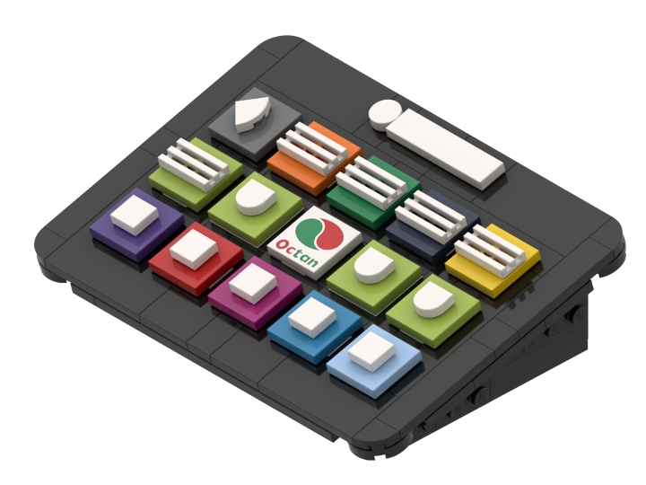 StreamDeck (design by BrickinNick) from BrickLink Studio [BrickLink]