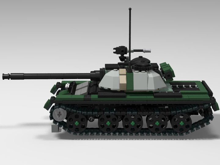 Chinese Type 59 Tank - Tank tiananmen square uploaded BrickLink Studio