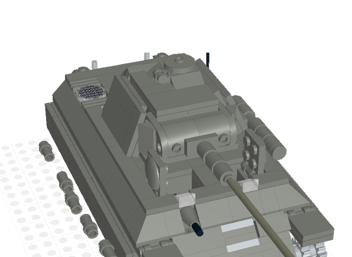 Panther: WorldOfTanks Moc from BrickLink Studio [BrickLink]