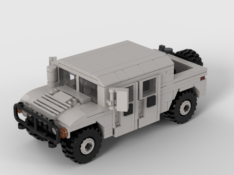 UN Humvee from BrickLink Studio BrickLink