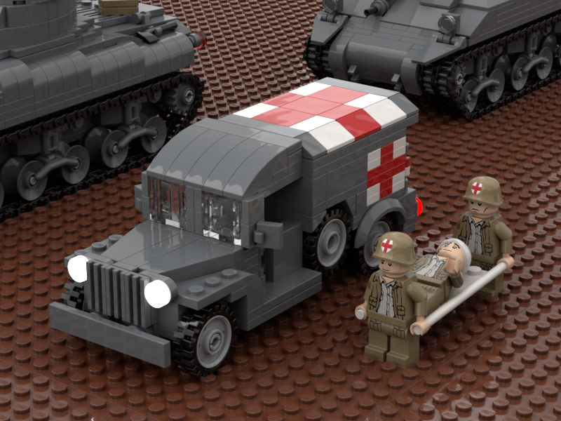 LEGO IDEAS - WW2 Dodge WC54 Ambulance