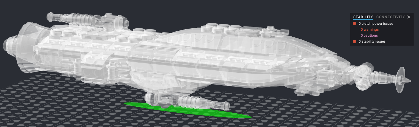 Sabre Mk. 3 from BrickLink Studio [BrickLink]