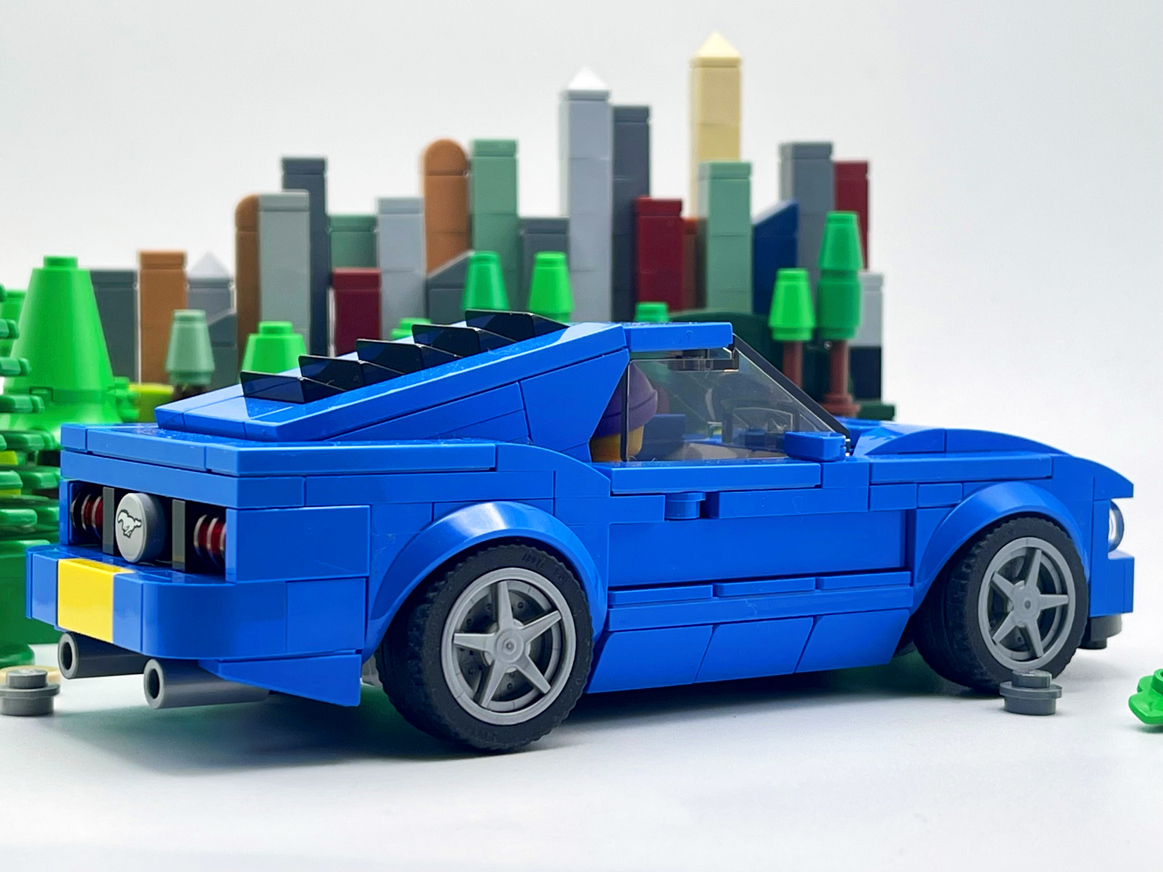 LEGO MOC Ford Mustang Mach E - Yellow by IBrickedItUp