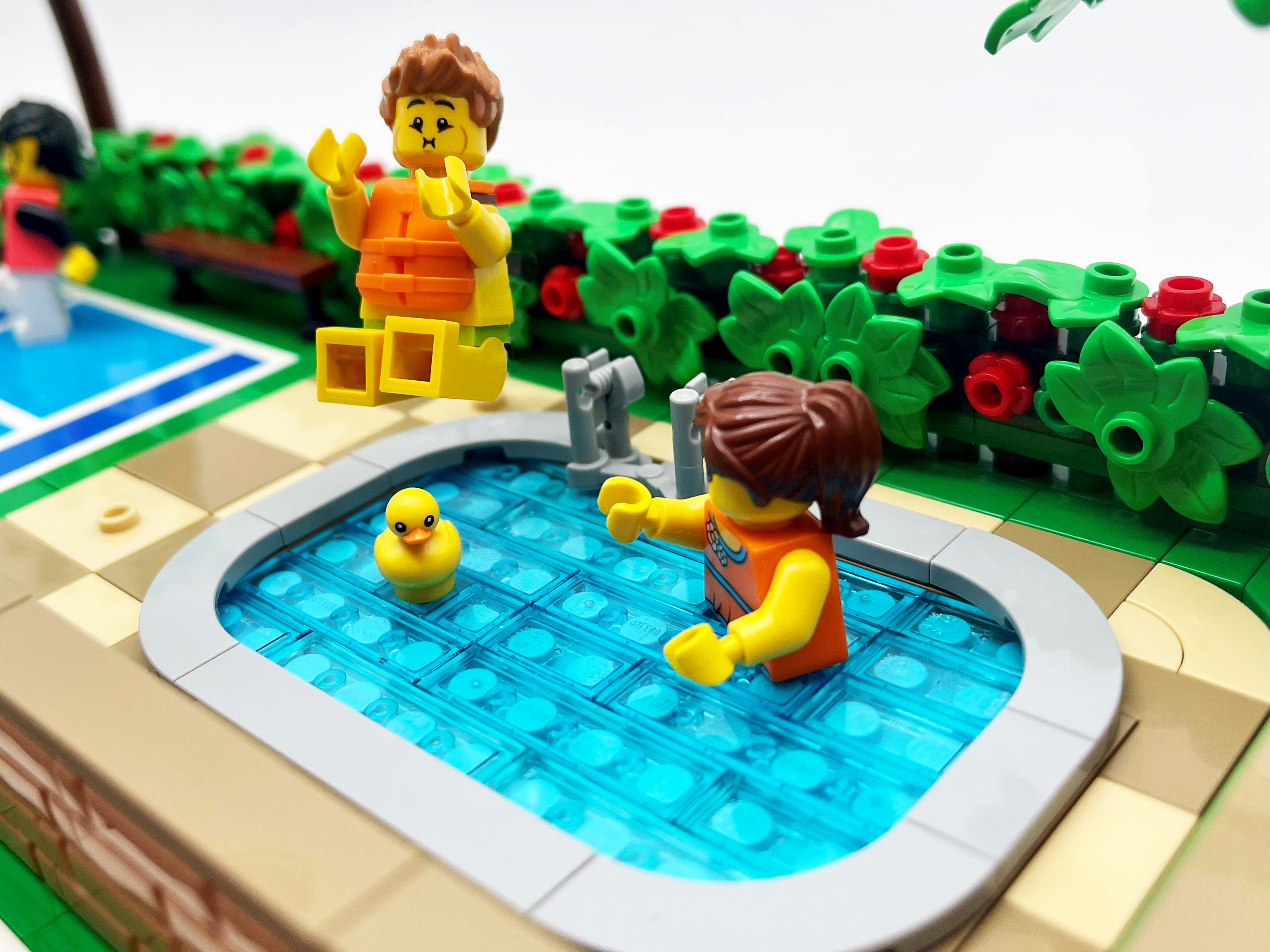 LEGO MOC Basketball Arcade Game by IBrickedItUp