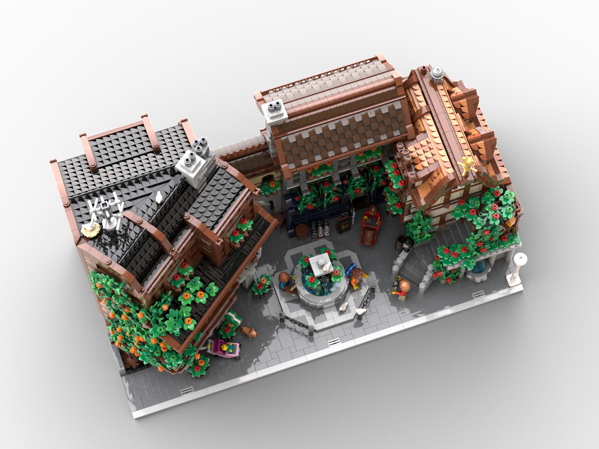 Medieval town] [BrickLink]