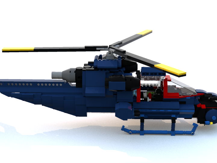 Blue Thunder 1983 from BrickLink Studio BrickLink