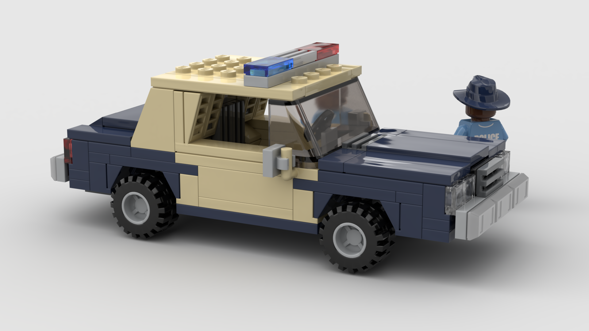 lego police cruiser